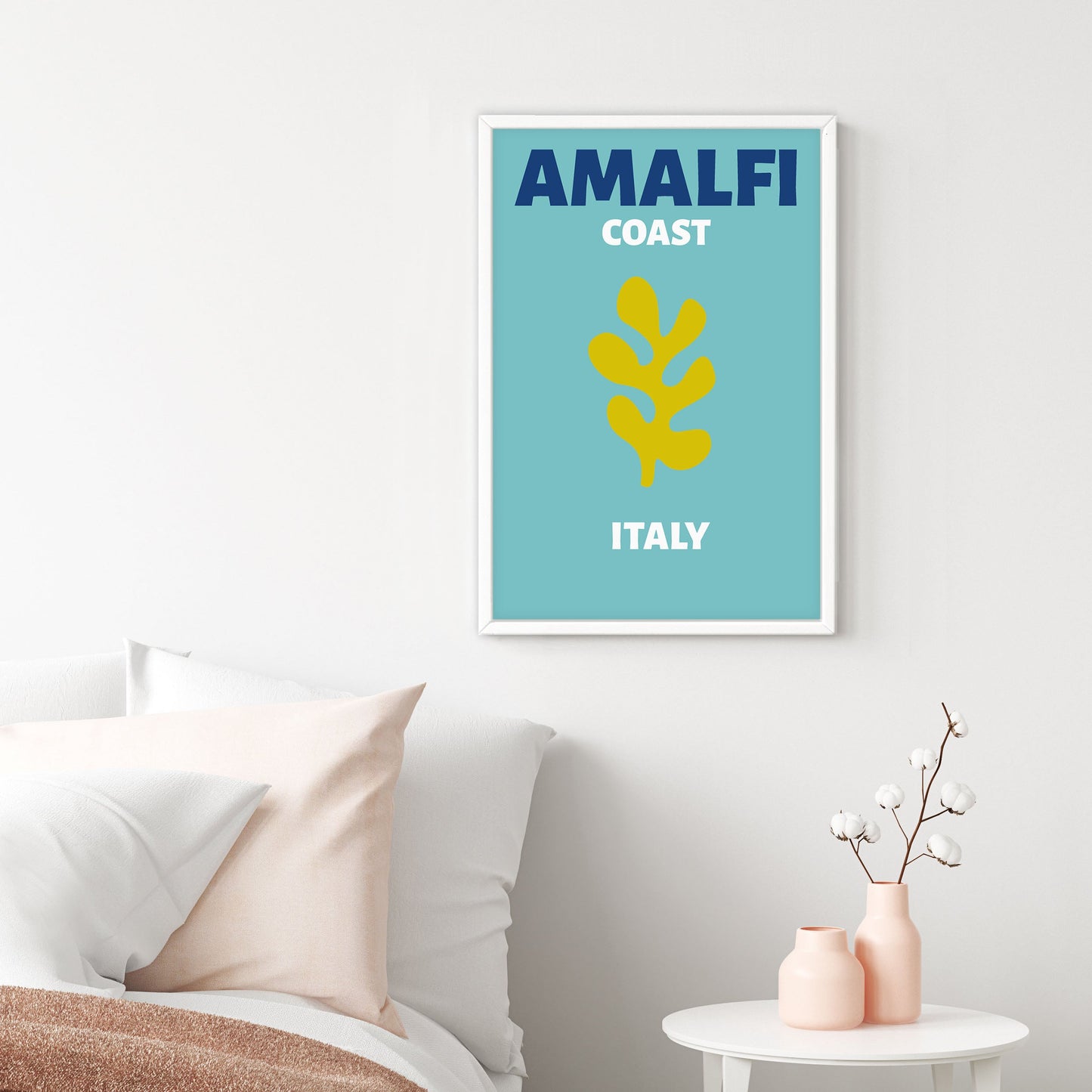 Ethan Taylor 'Amalfi Coast Travel Poster II' Framed Art Print