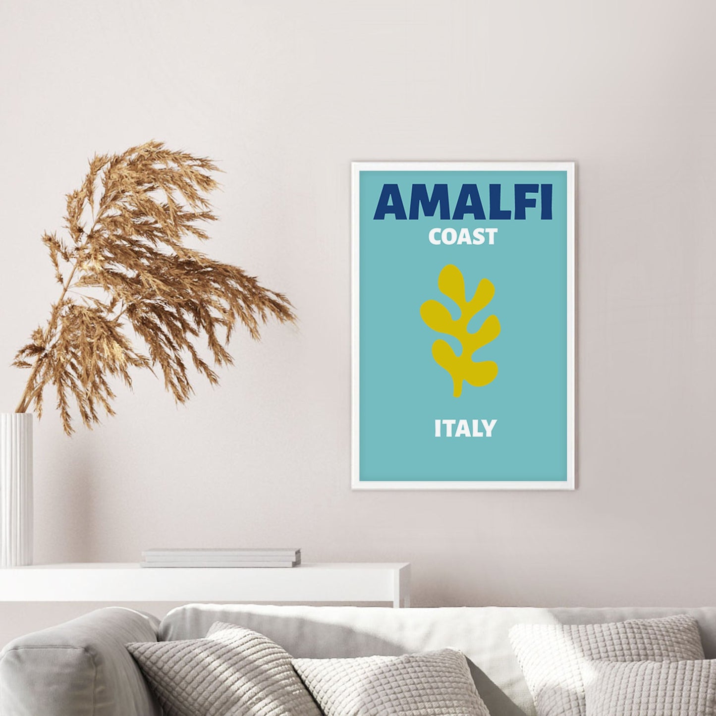 Ethan Taylor 'Amalfi Coast Travel Poster II' Framed Art Print