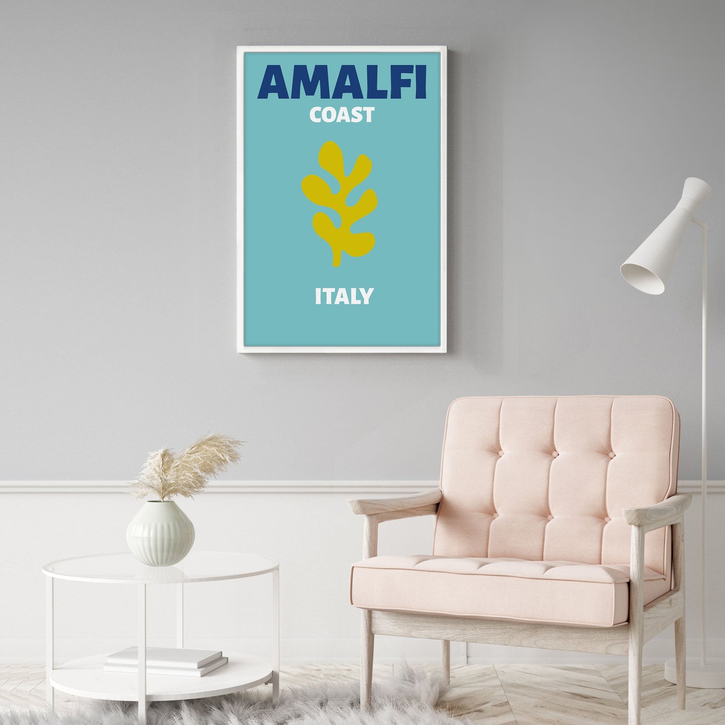 Ethan Taylor 'Amalfi Coast Travel Poster II' Framed Art Print