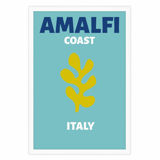 Ethan Taylor 'Amalfi Coast Travel Poster II' Framed Art Print