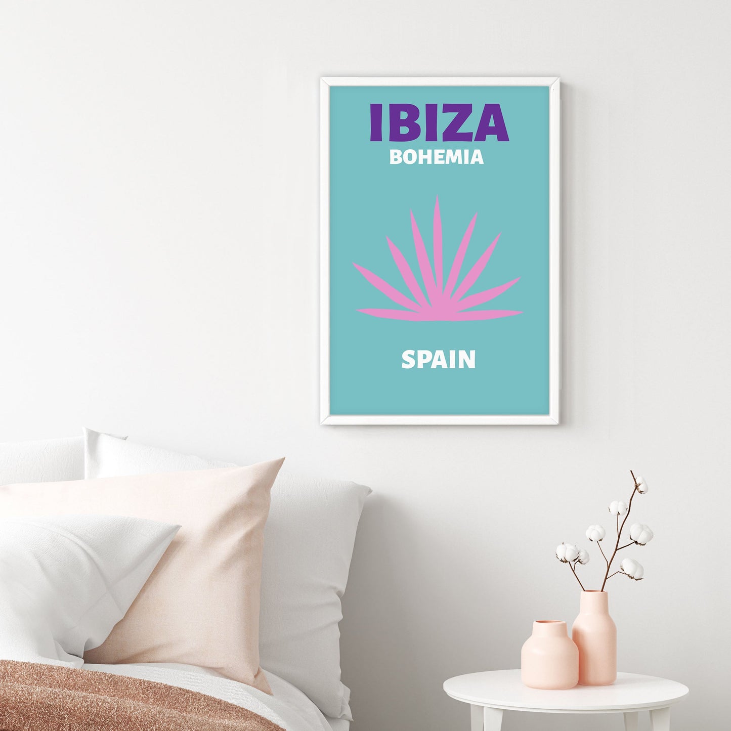 Ethan Taylor 'Ibiza Travel Poster II' Framed Art Print