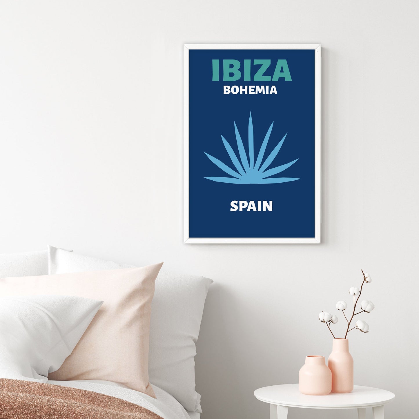 Ethan Taylor 'Ibiza Travel Poster IV' Framed Art Print