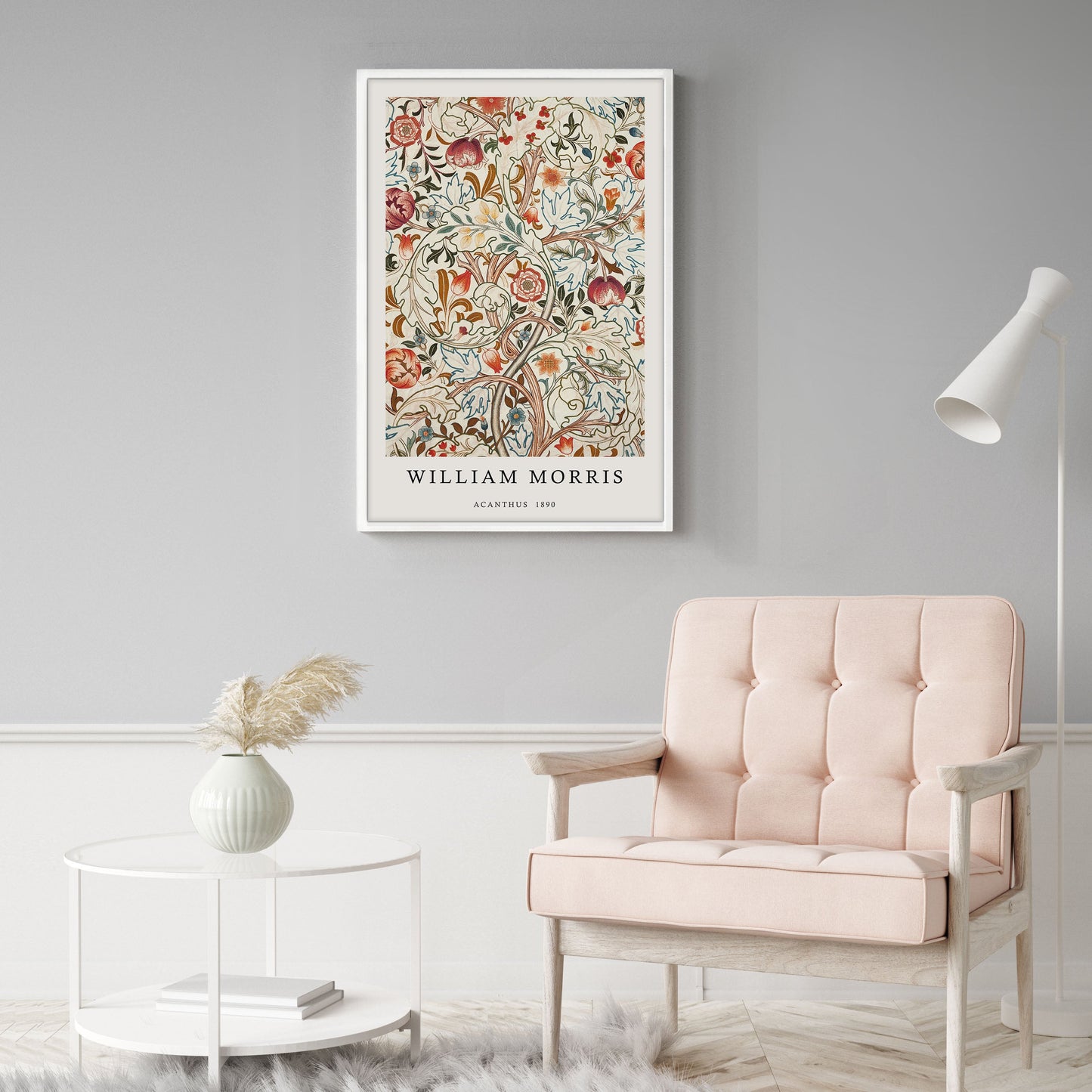 Ethan Taylor 'William Morris Acanthus' Framed Art Print