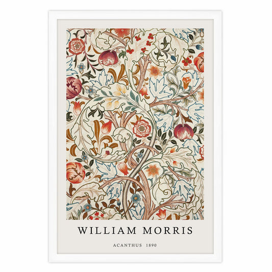 Ethan Taylor 'William Morris Acanthus' Framed Art Print