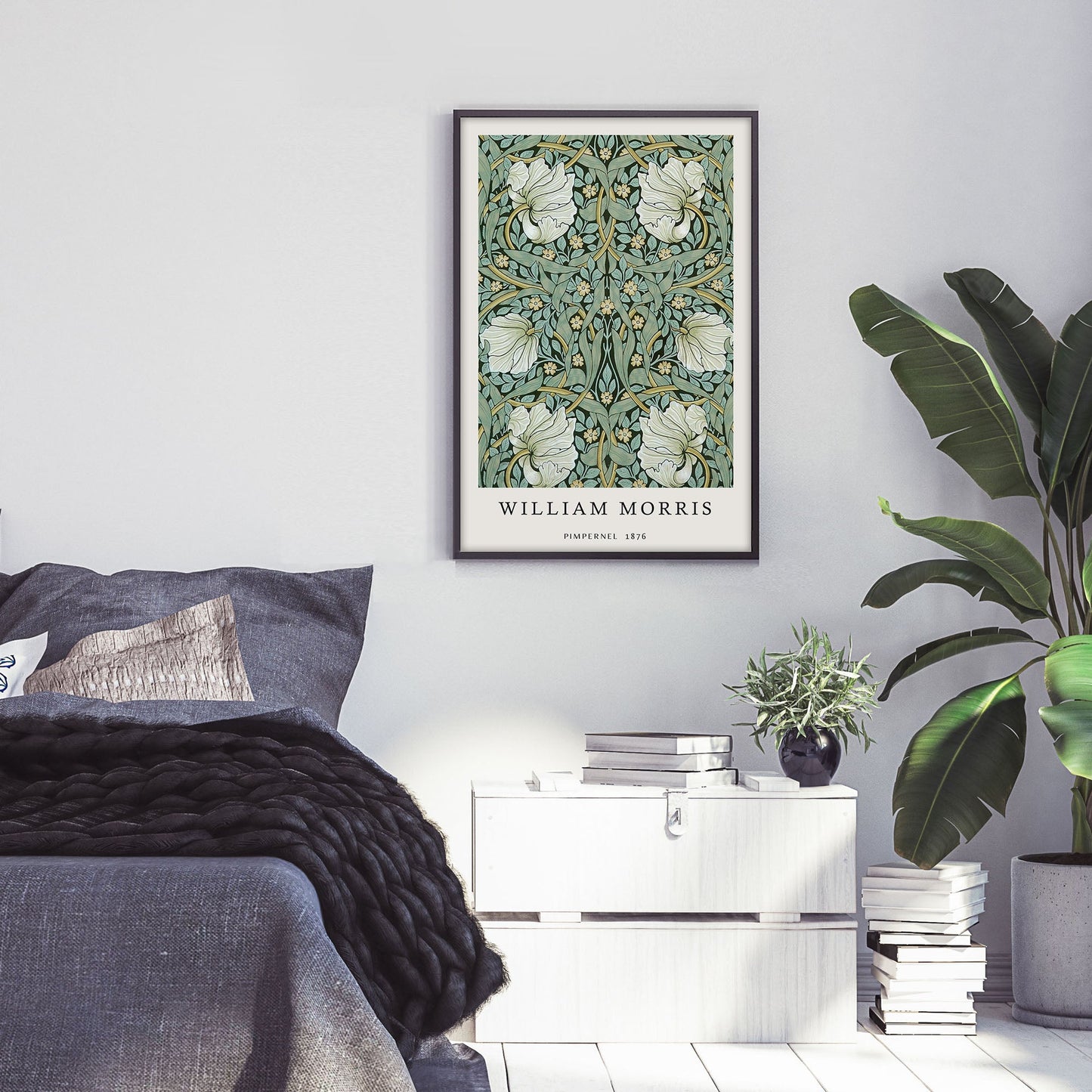 Ethan Taylor 'William Morris Pimpernel' Framed Art Print