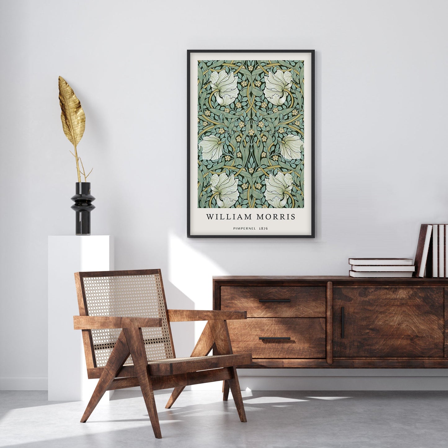 Ethan Taylor 'William Morris Pimpernel' Framed Art Print