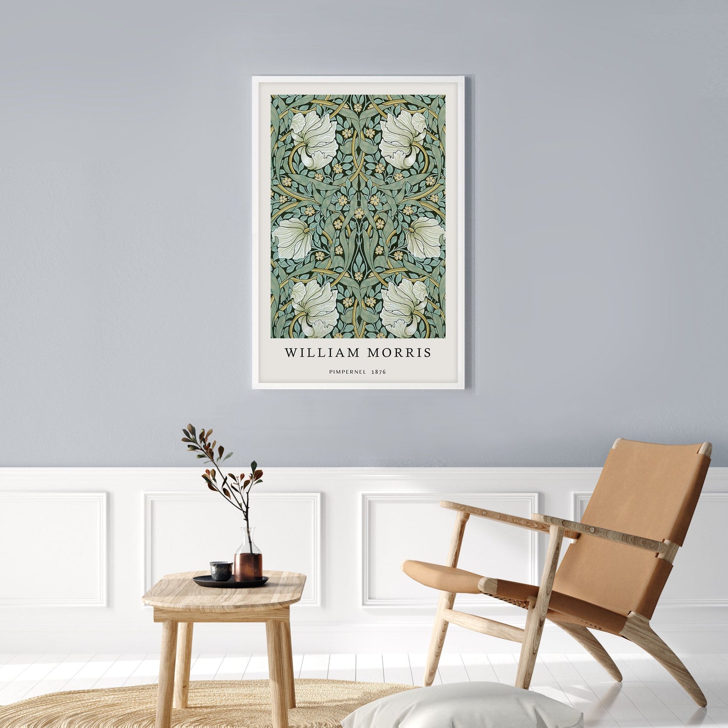 Ethan Taylor 'William Morris Pimpernel' Framed Art Print