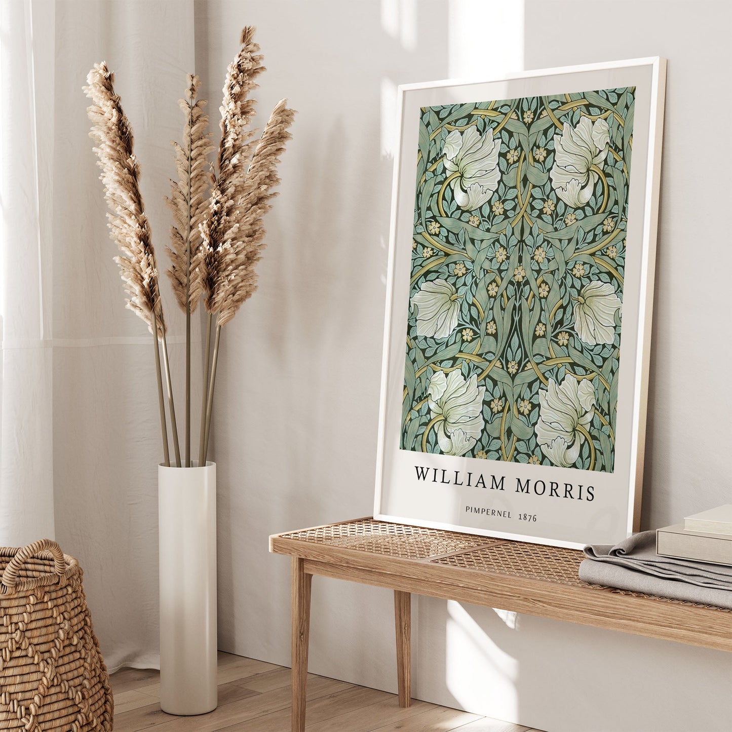 Ethan Taylor 'William Morris Pimpernel' Framed Art Print