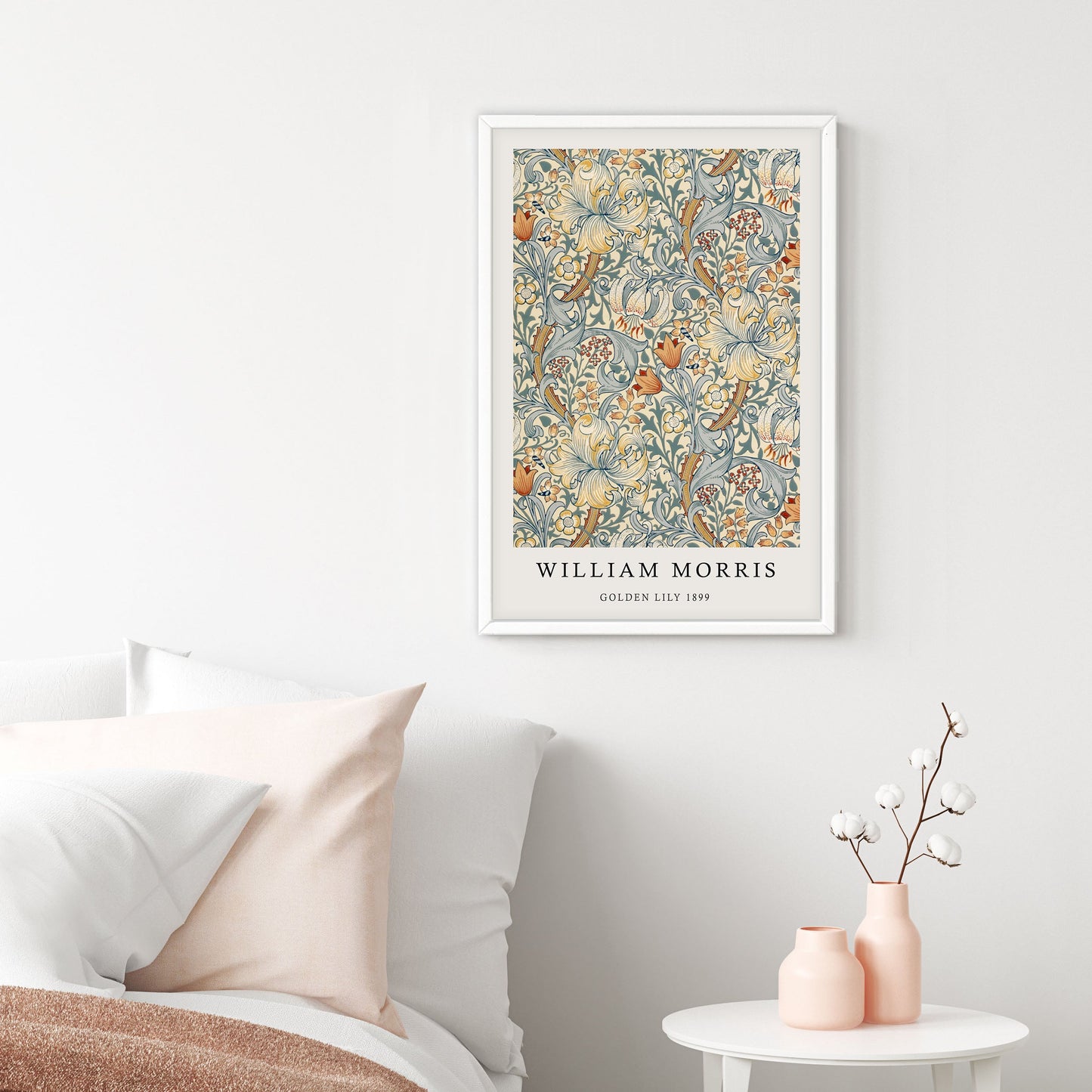 Ethan Taylor 'William Morris Golden Lily' Framed Art Print