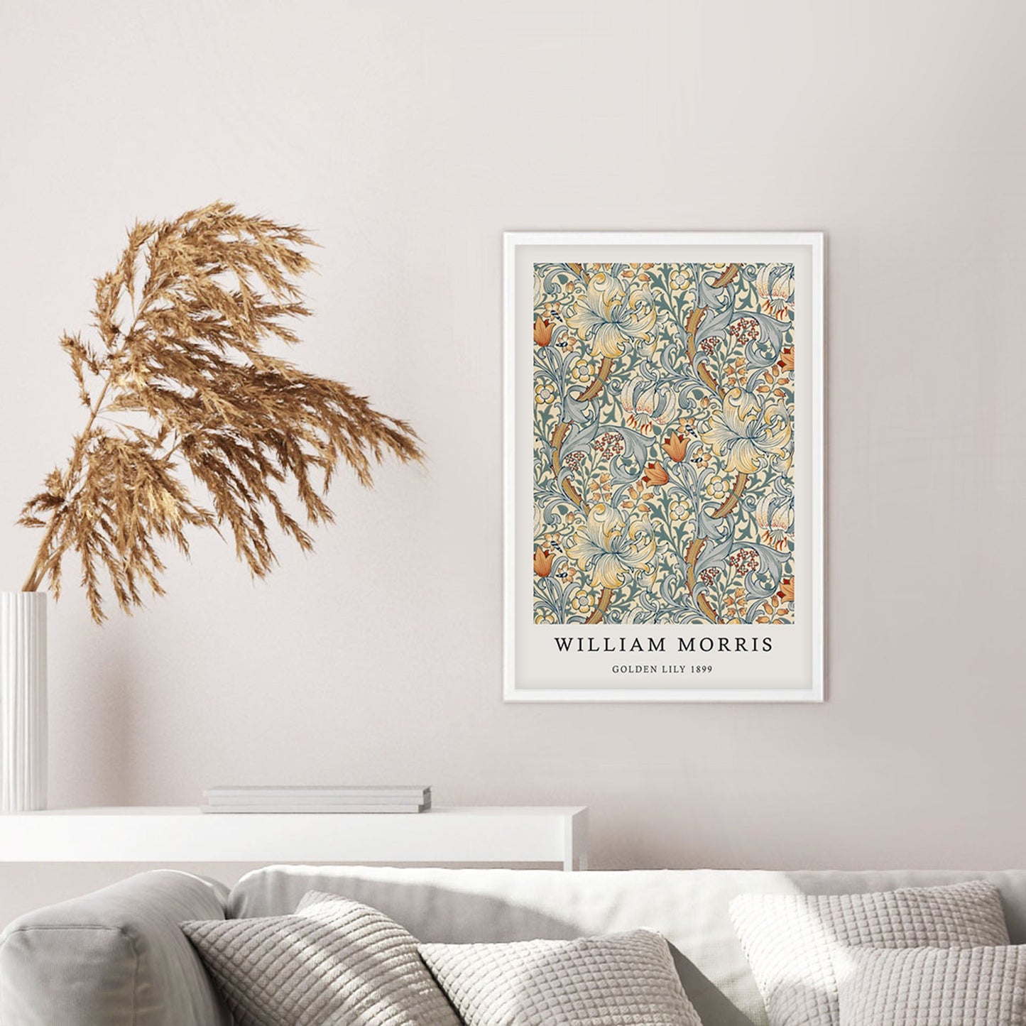 Ethan Taylor 'William Morris Golden Lily' Framed Art Print