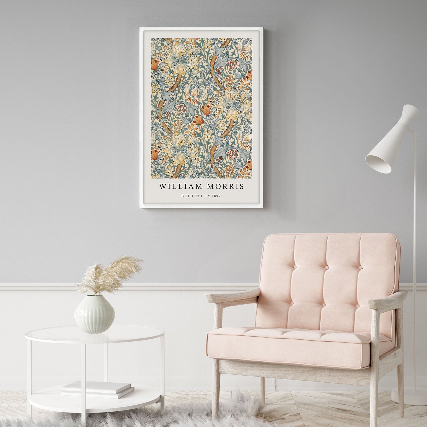 Ethan Taylor 'William Morris Golden Lily' Framed Art Print