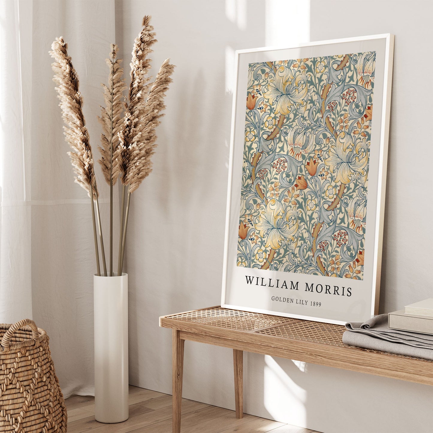 Ethan Taylor 'William Morris Golden Lily' Framed Art Print