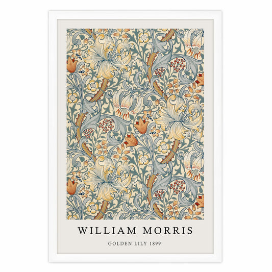 Ethan Taylor 'William Morris Golden Lily' Framed Art Print