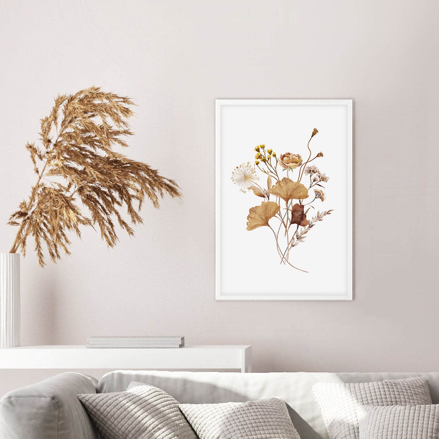 Ethan Taylor 'Watercolor Flower Bouquet III' Framed Art Print