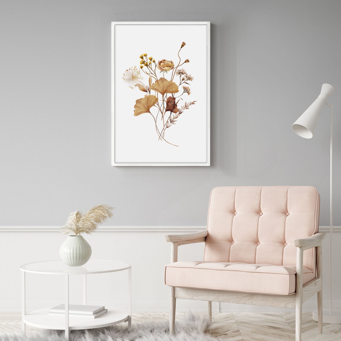 Ethan Taylor 'Watercolor Flower Bouquet III' Framed Art Print