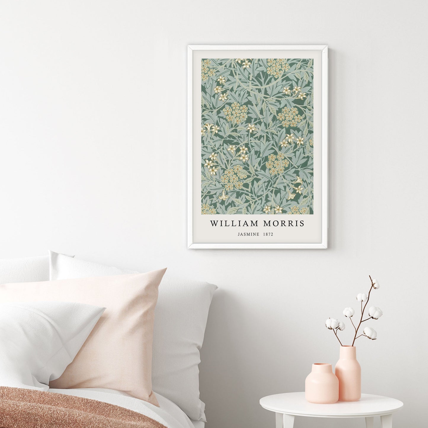 Ethan Taylor 'William Morris Jasmine' Framed Art Print