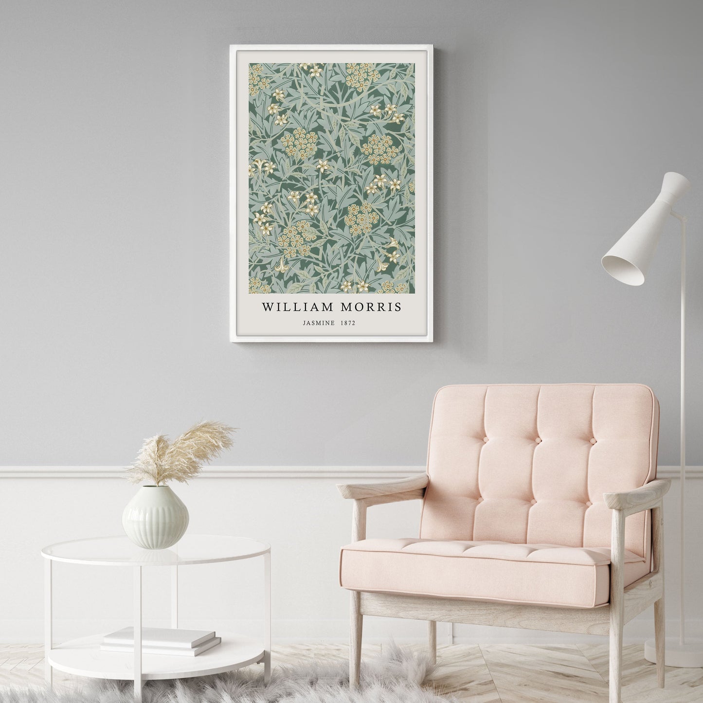 Ethan Taylor 'William Morris Jasmine' Framed Art Print