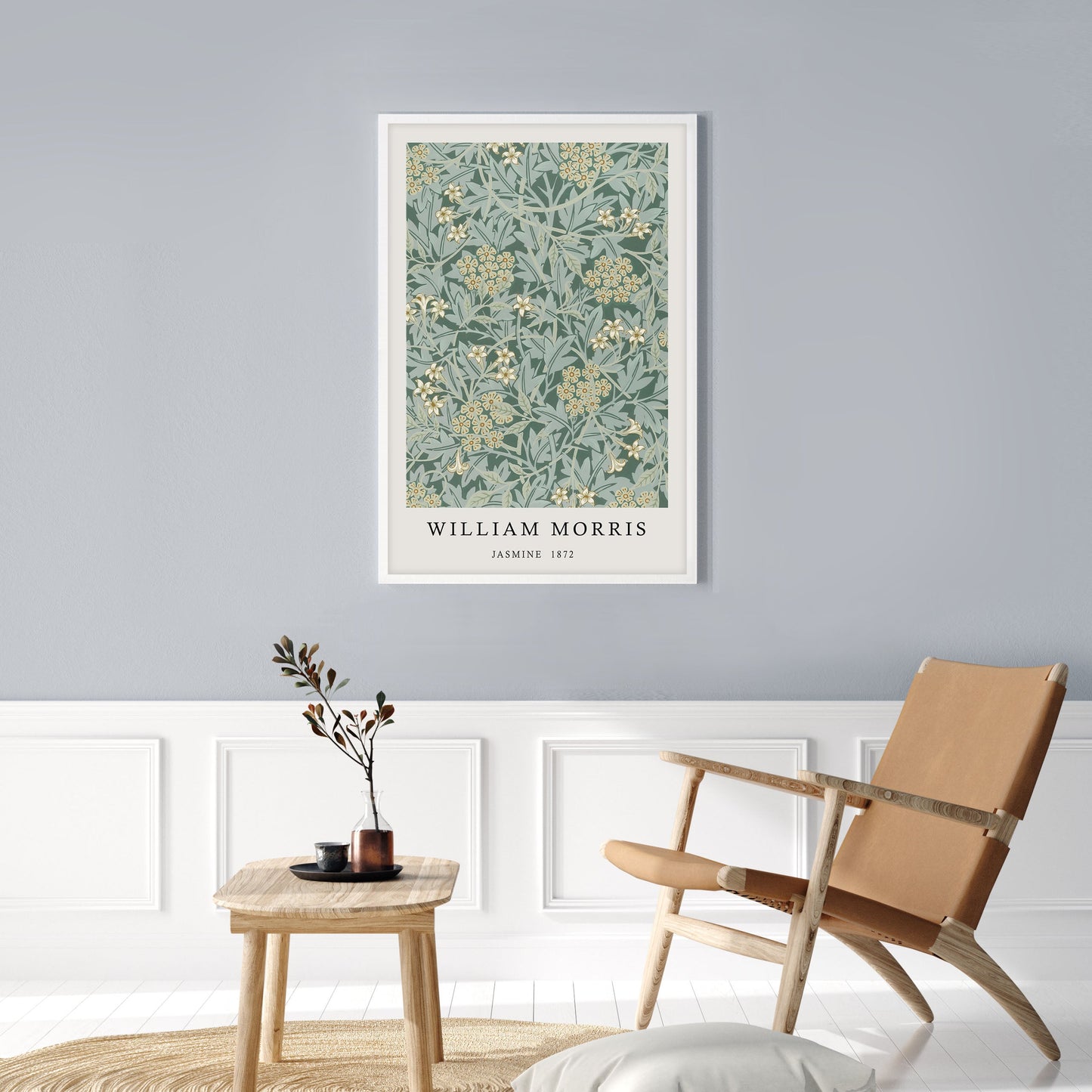 Ethan Taylor 'William Morris Jasmine' Framed Art Print