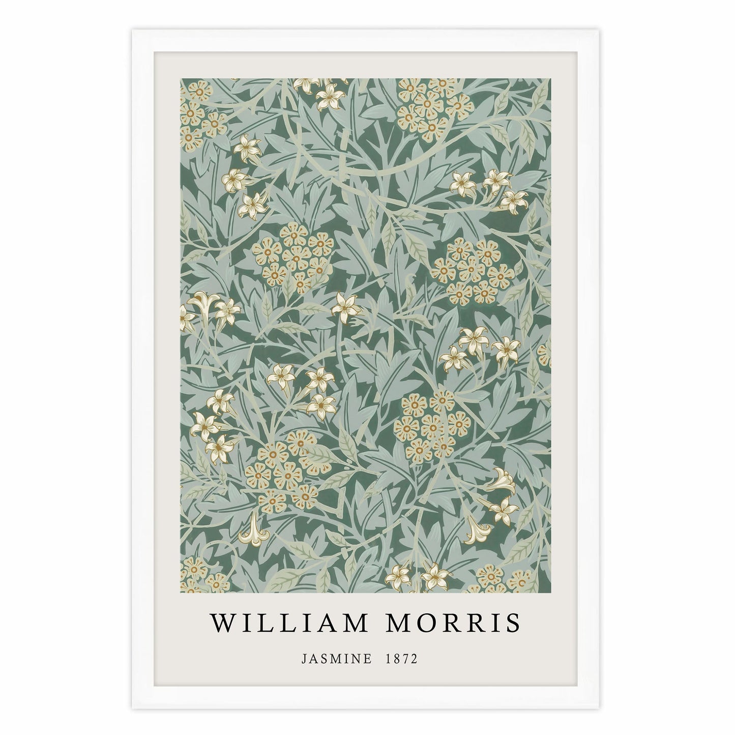 Ethan Taylor 'William Morris Jasmine' Framed Art Print