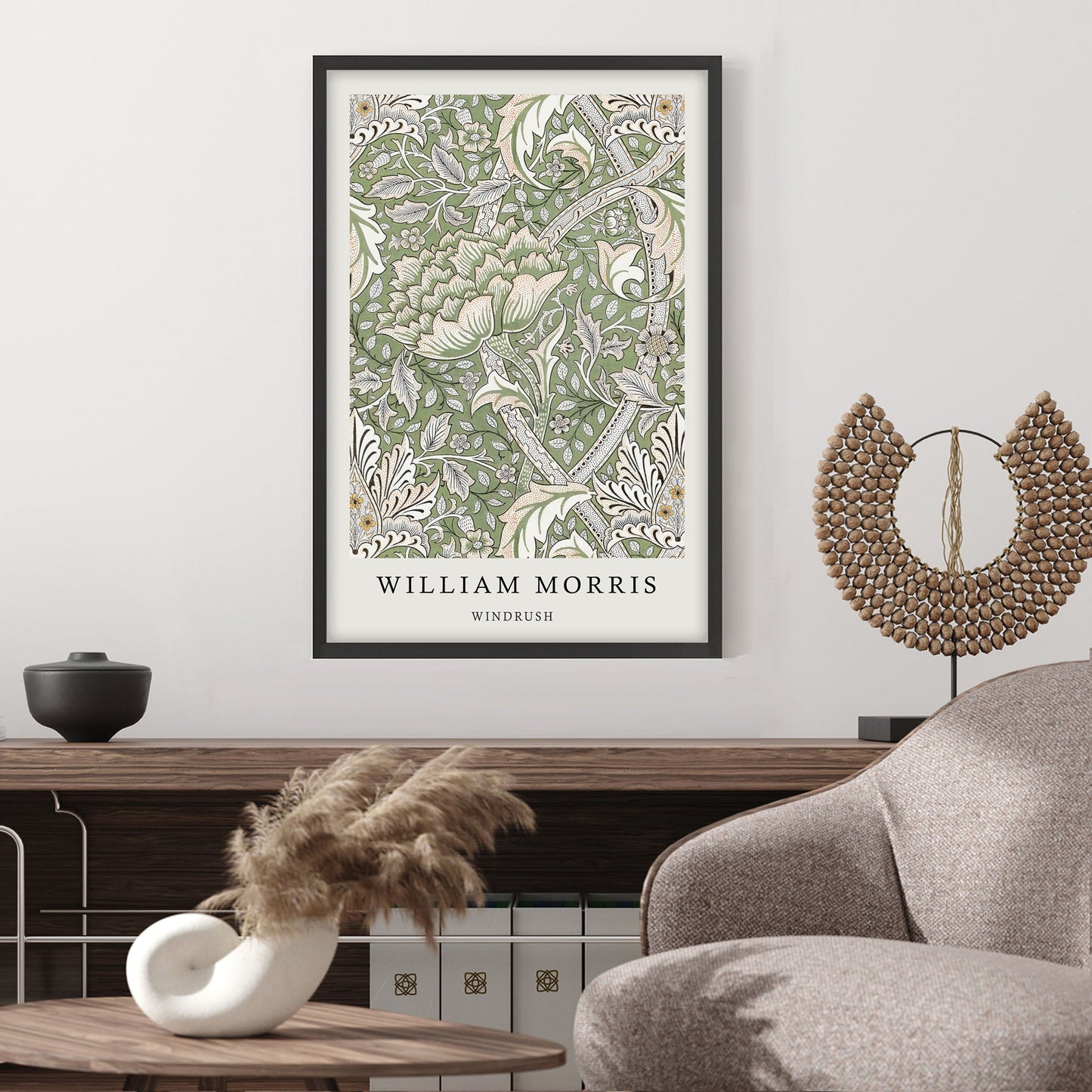 Ethan Taylor 'William Morris Windrush' Framed Art Print