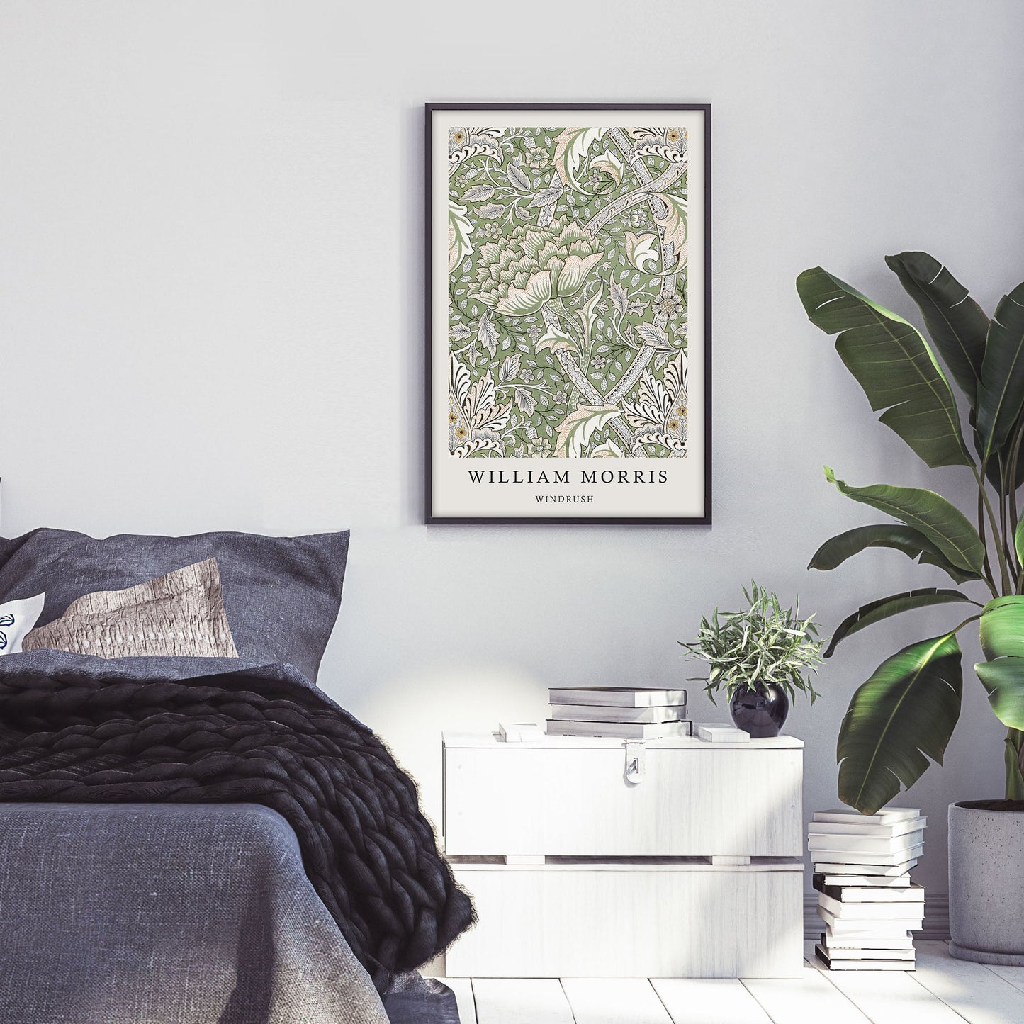 Ethan Taylor 'William Morris Windrush' Framed Art Print