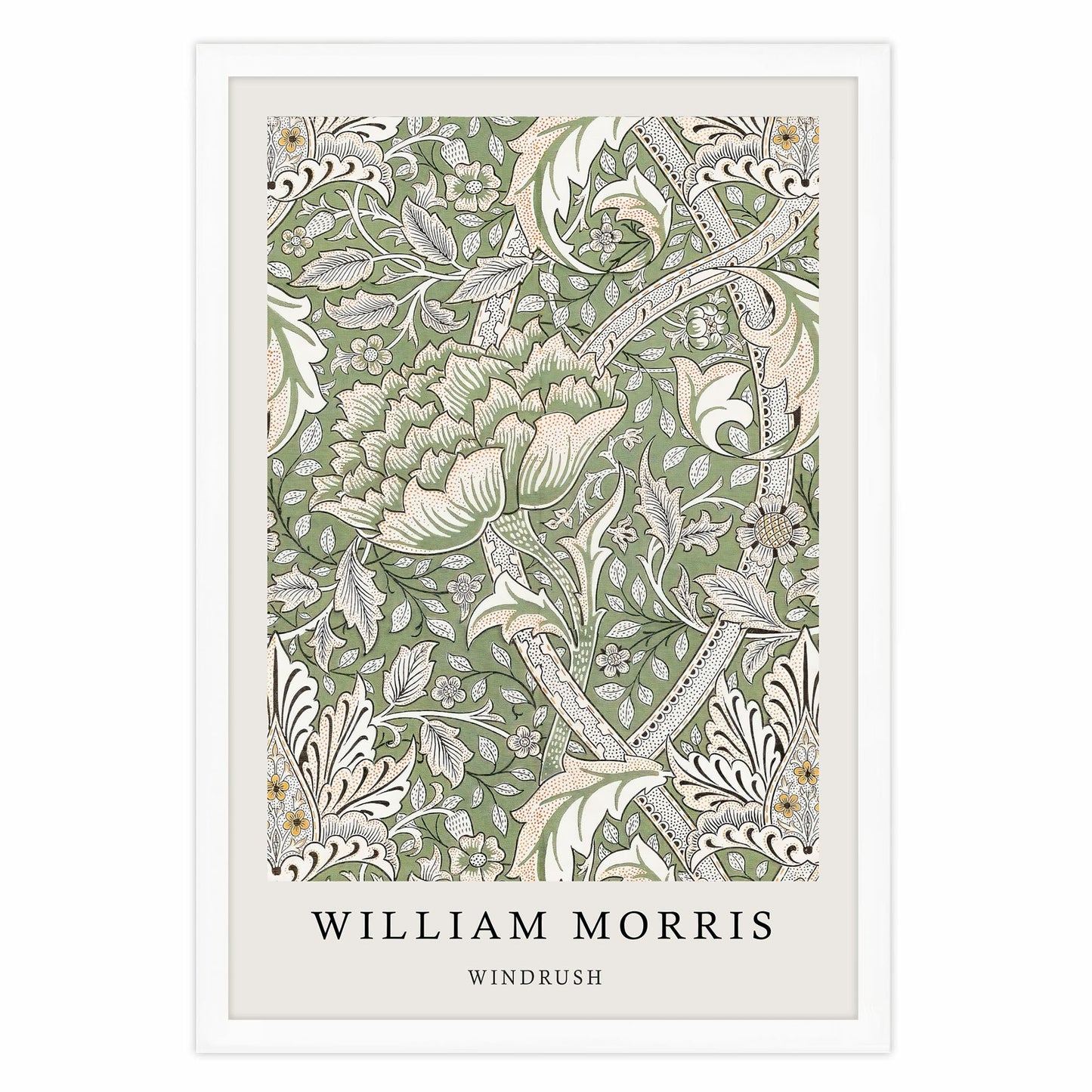 Ethan Taylor 'William Morris Windrush' Framed Art Print