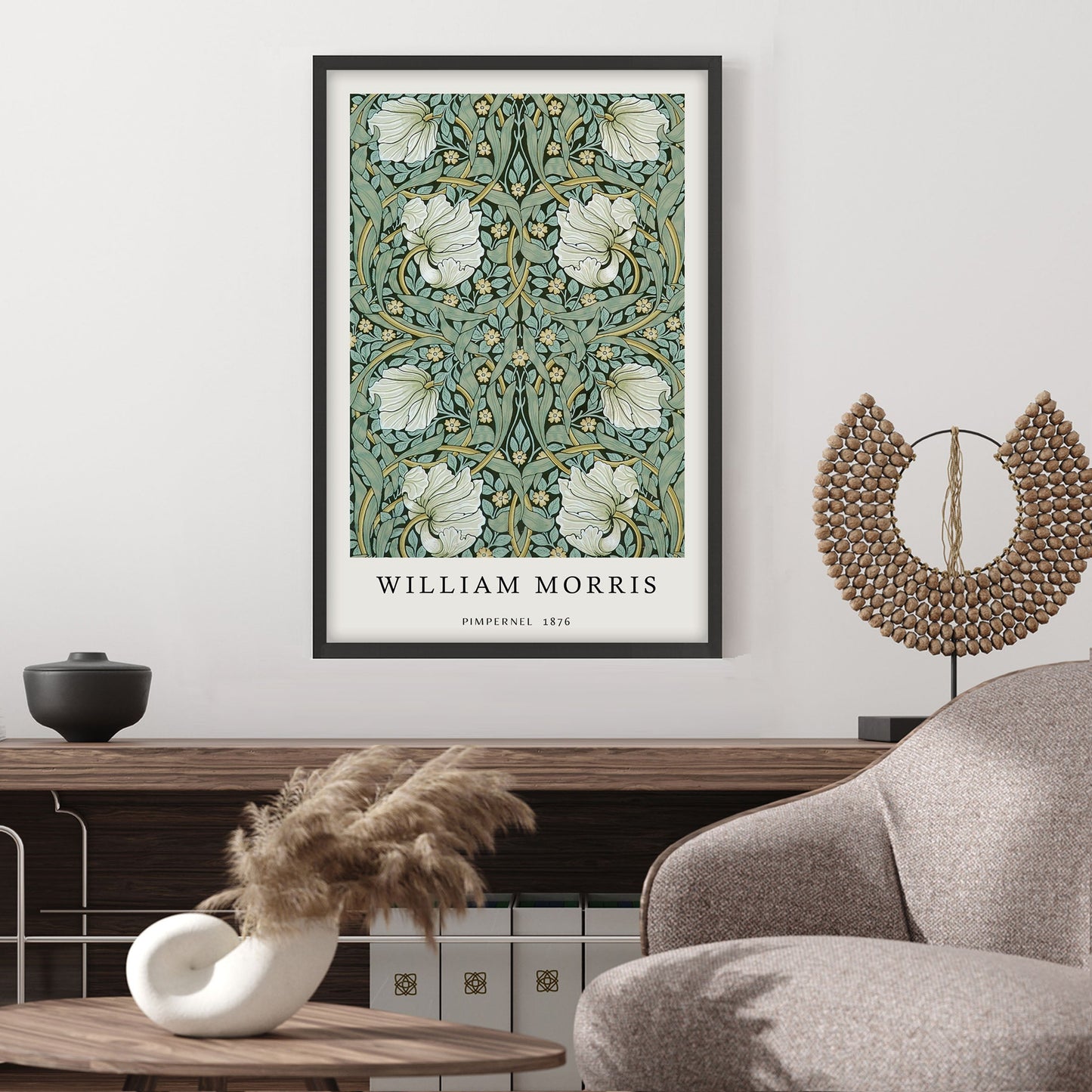 Ethan Taylor 'William Morris Pimpernell II' Framed Art Print