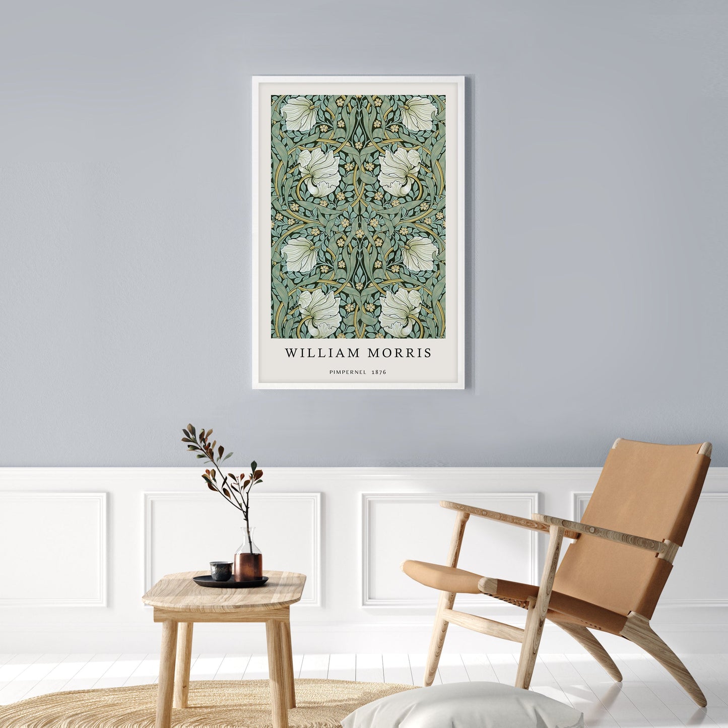 Ethan Taylor 'William Morris Pimpernell II' Framed Art Print