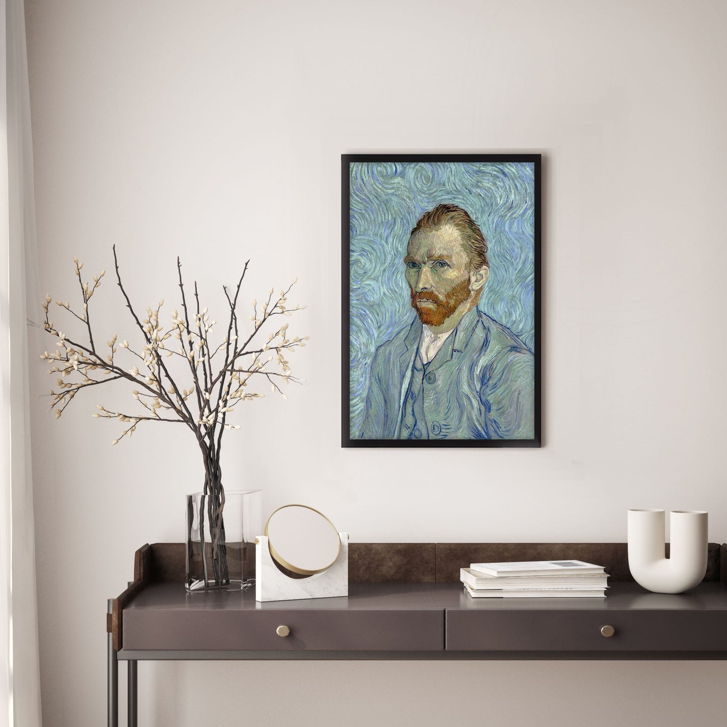 Ethan Taylor 'Vincent Van Gogh Self Portrait' Framed Art Print