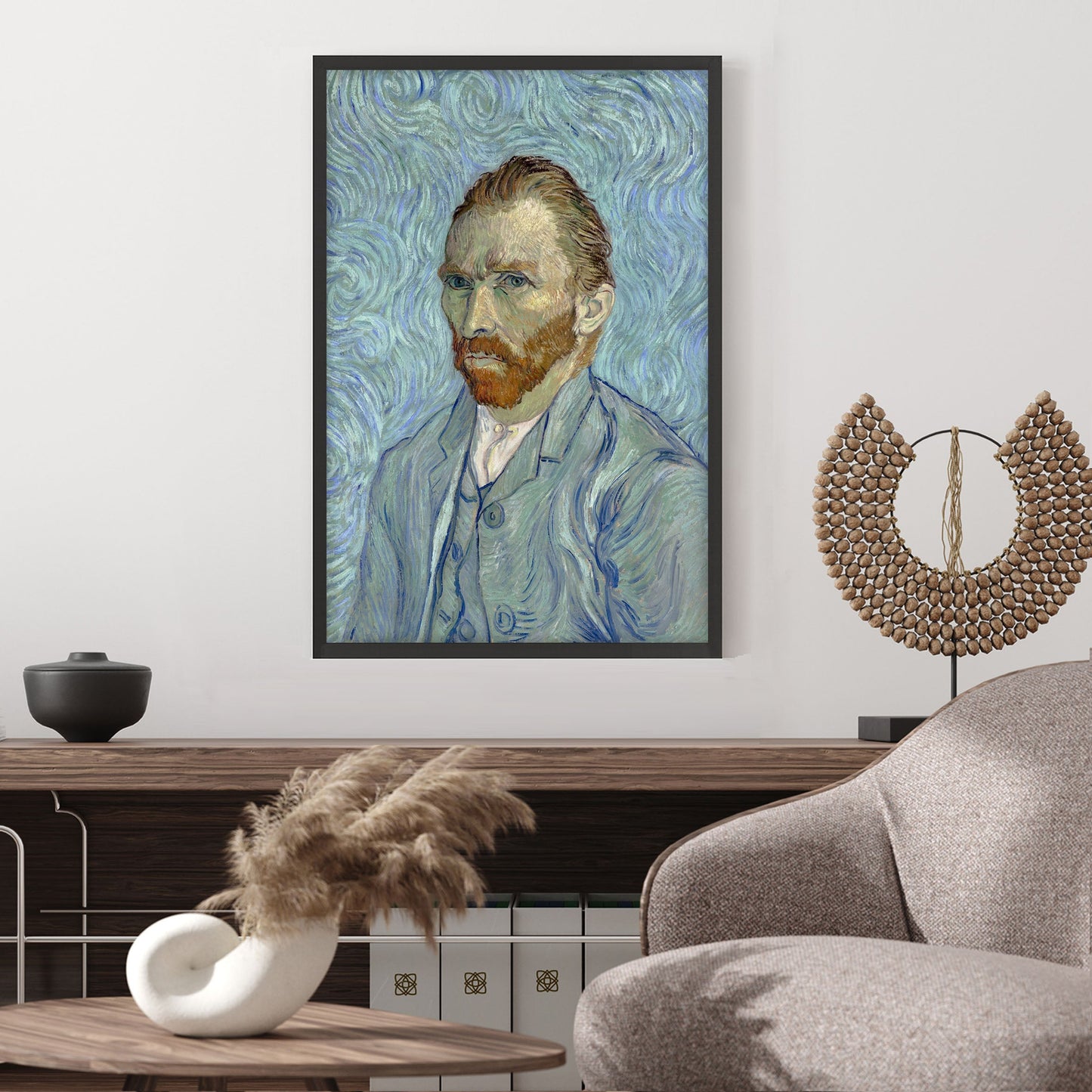 Ethan Taylor 'Vincent Van Gogh Self Portrait' Framed Art Print