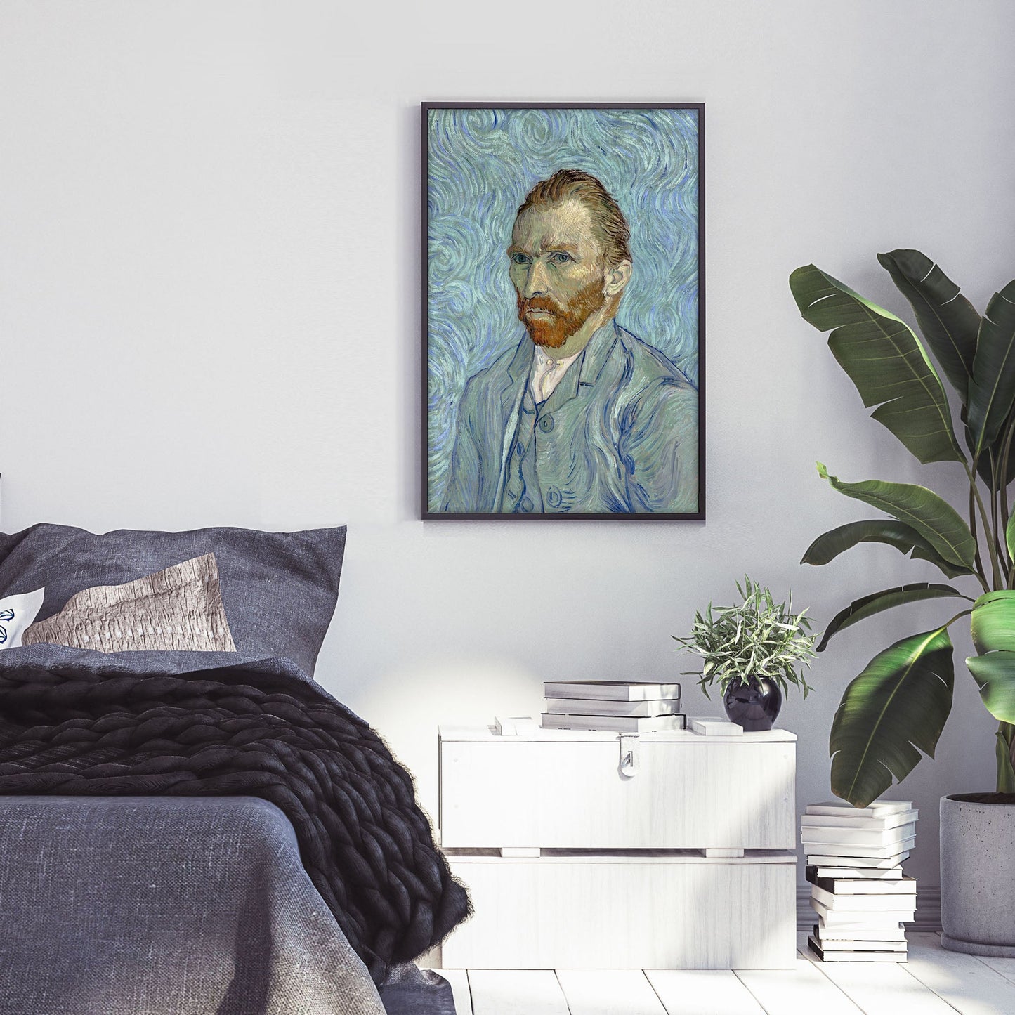 Ethan Taylor 'Vincent Van Gogh Self Portrait' Framed Art Print