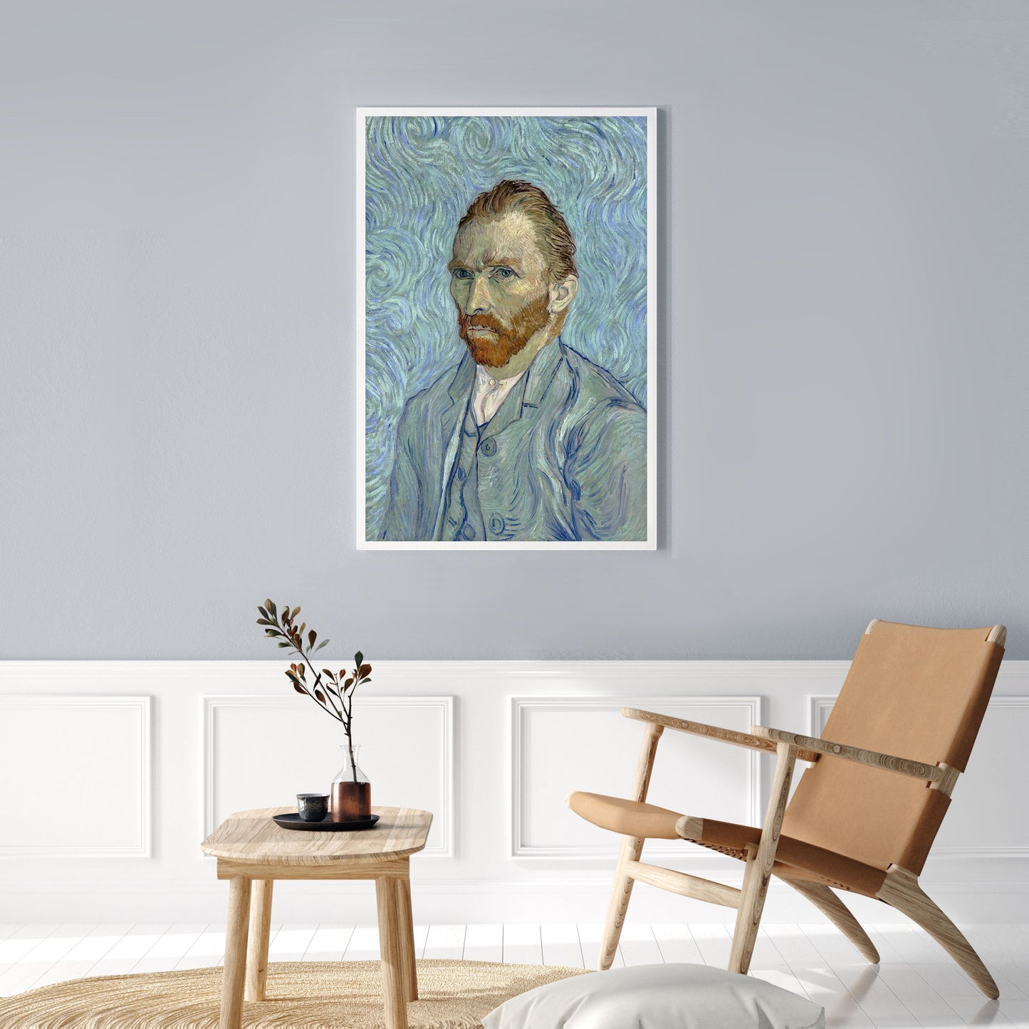 Ethan Taylor 'Vincent Van Gogh Self Portrait' Framed Art Print