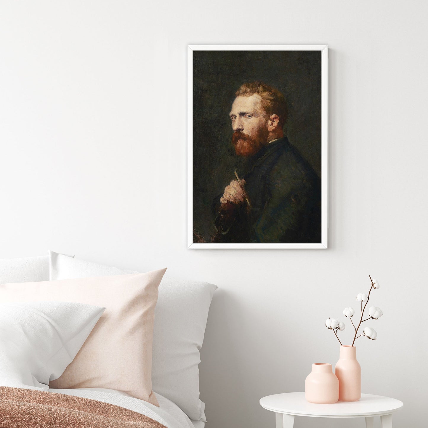 Ethan Taylor 'Vincent Van Gogh Self Portrait II' Framed Art Print