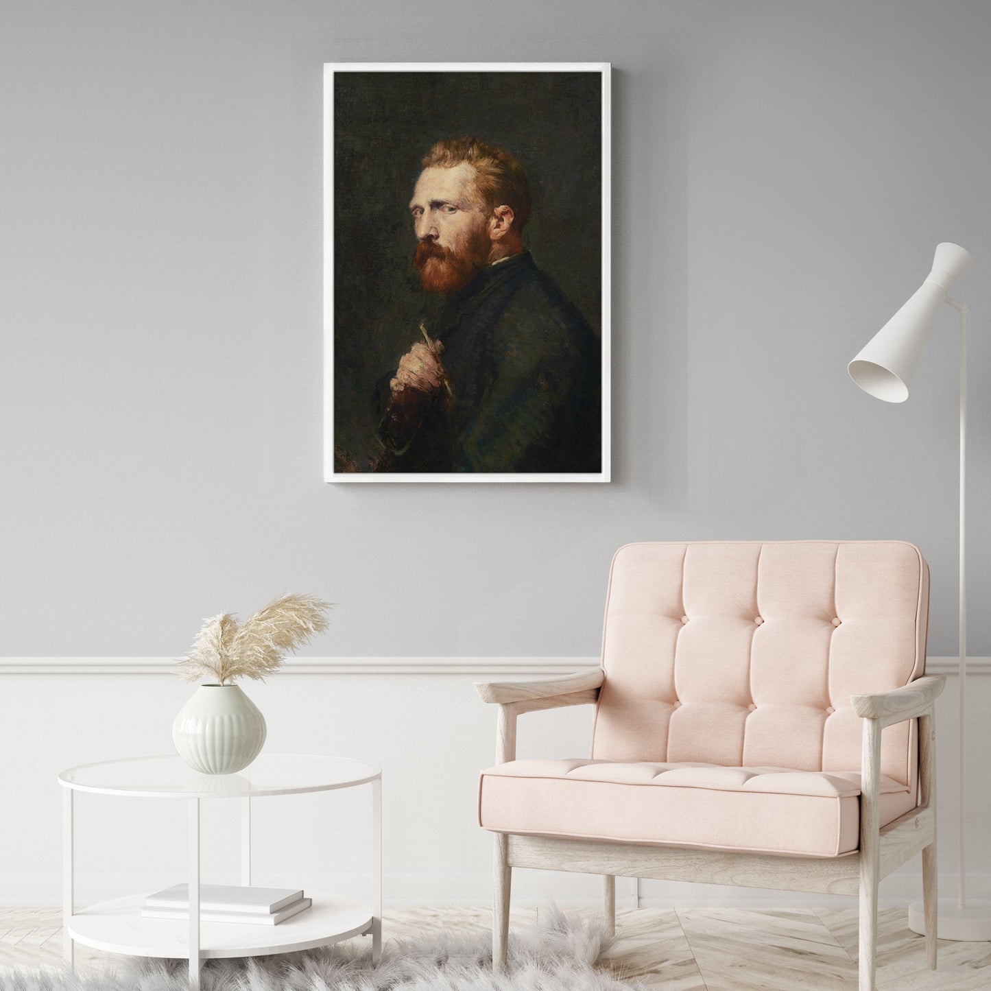 Ethan Taylor 'Vincent Van Gogh Self Portrait II' Framed Art Print